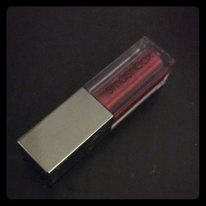smashbox sparkling deep red lip stain